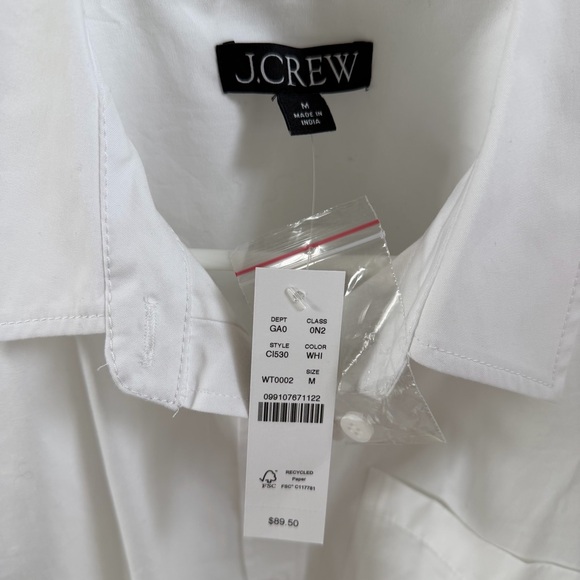 J. Crew Étienne Cropped Button-up Shirt - NWT - Picture 6 of 8